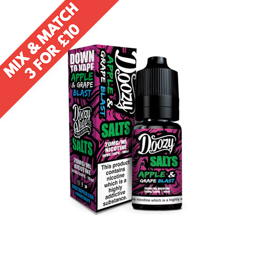 DOOZY VAPE | Genuine | Nic Salts | 10ml Sweet Treats | All Flavours | 10mg 20mg | Selling Fast | UK