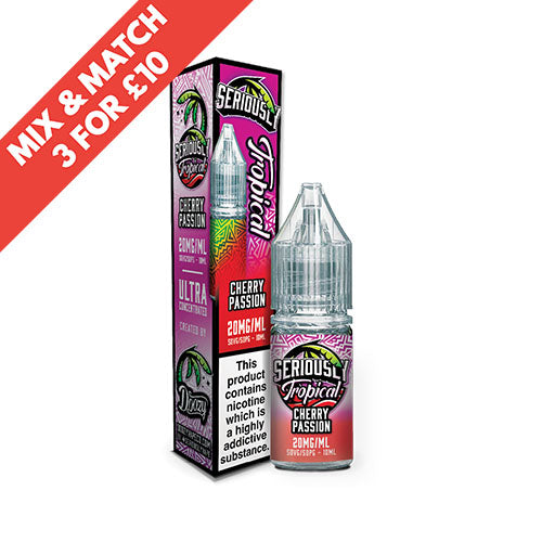 DOOZY VAPE | Genuine | Nic Salts | 10ml Seriously Tropical | All Flavours | 5mg 10mg 20mg | Selling Fast | UK