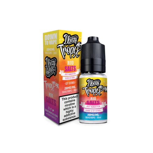 DOOZY VAPE | Genuine | Nic Salts | 10ml Tropix | All Flavours | 10mg 20mg | Selling Fast | UK