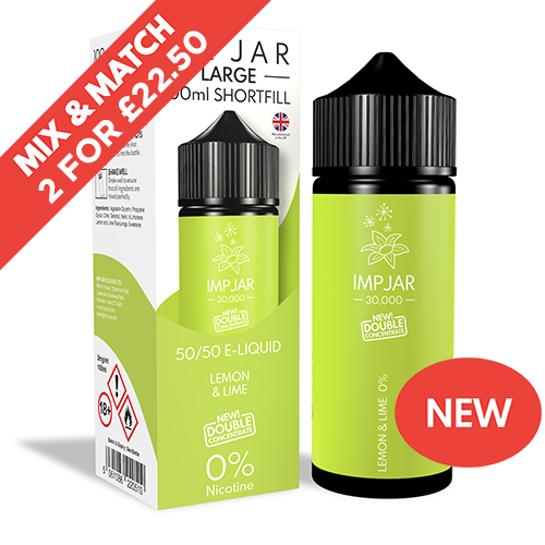 IMP JAR | Lemon & Lime | 100ml Shortfill