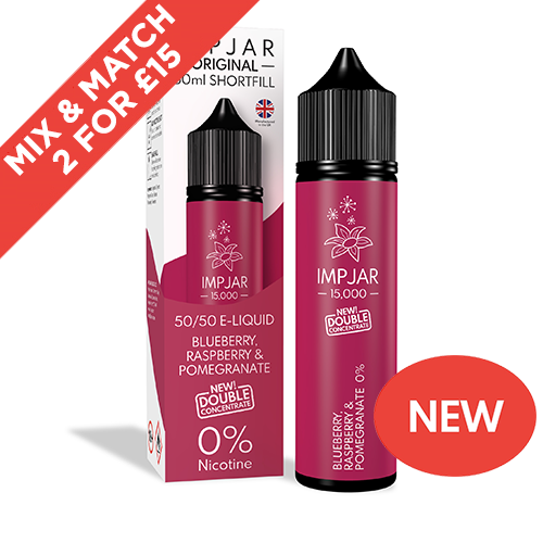 IMP JAR | Blueberry Raspberry & Pomegranate | 50ml Shortfill