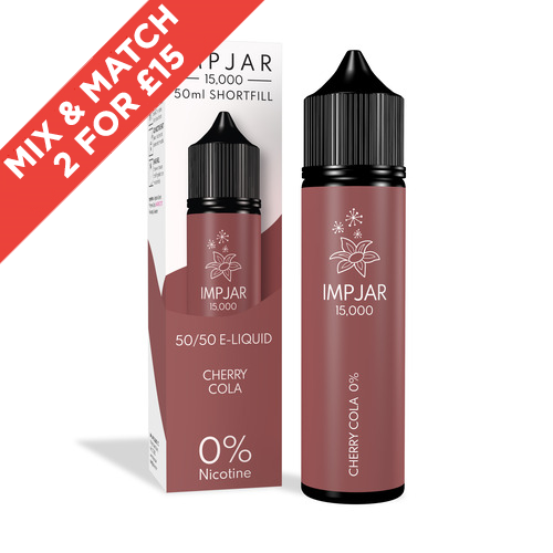 IMP JAR | Cherry Cola | 50ml Shortfill