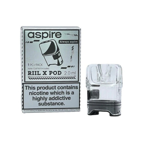 ASPIRE | Genuine | RIIL X | Replacement Pod | Selling Fast | UK