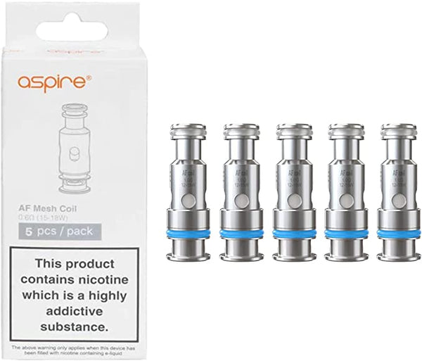 ASPIRE COILS | Genuine | AF Mesh | 0.4 Ohm 0.6 ohm 1.0 ohm Coils | UK